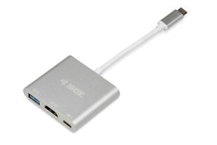 I-BOX USB Type-C - USB 3.0, HDMI cena un informācija | Adapteri un USB centrmezgli | 220.lv