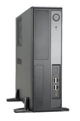 Datora korpuss CASE DESKTOP MATX 300 W/BLACK BL641 IN-WIN cena un informācija | Datoru korpusi | 220.lv