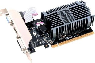 Inno3D GeForce GT 710, 1GB SDDR3 (64 Bit), HDMI, DVI, D-Sub цена и информация | Видеокарты (GPU) | 220.lv