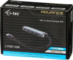 I-TEC U3HUB448 цена и информация | Адаптеры и USB разветвители | 220.lv