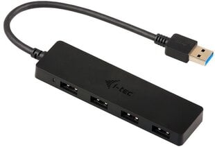 USB-разветвитель i-Tec U3HUB404 цена и информация | Адаптеры и USB разветвители | 220.lv