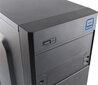 LOGIC Computer case M4 Mini Tower, USB 3.0, USB 2.0, HD-AUDIO , w/o PSU (BLACK) цена и информация | Datoru korpusi | 220.lv