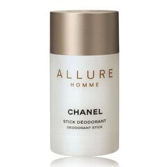 Rullīša dezodorants Chanel Allure Homme 75 ml cena un informācija | Parfimēta vīriešu kosmētika | 220.lv