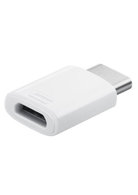 Samsung USB Type-C uz micro-USB adapteris EE-GN930 balts цена и информация | Adapteri un USB centrmezgli | 220.lv