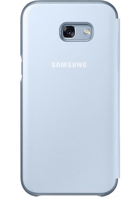 Sāniski atverams maciņš Samsung Galaxy A3 A320 Flip cover Neon, Zils cena un informācija | Telefonu vāciņi, maciņi | 220.lv