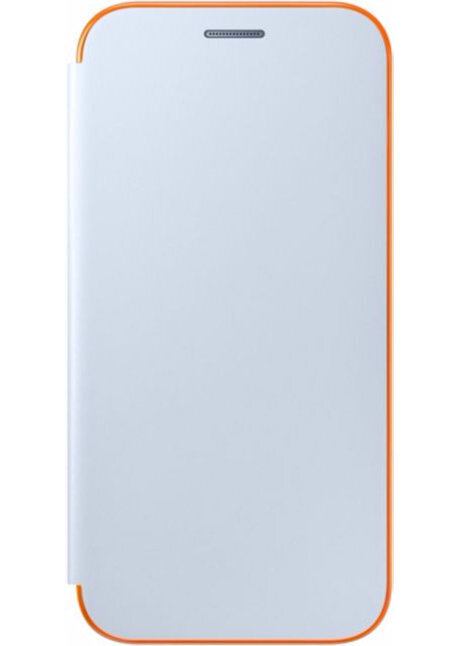 Sāniski atverams maciņš Samsung Galaxy A3 A320 Flip cover Neon, Zils cena un informācija | Telefonu vāciņi, maciņi | 220.lv