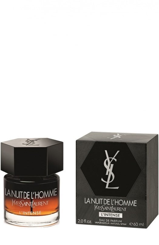 Yves Saint Laurent La Nuit de L´Homme L´Intense EDP vīriešiem, 60 ml cena un informācija | Vīriešu smaržas | 220.lv