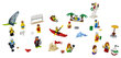 60153 LEGO® City Cilvēku komplekts – atpūta pludmalē cena un informācija | Konstruktori | 220.lv