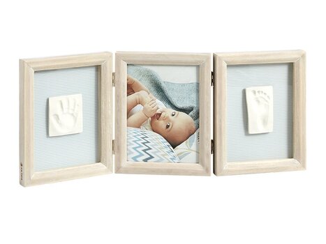 Рамочка двойная с отпечатком Baby Art, stormy цена и информация | Отпечатки для младенцев | 220.lv