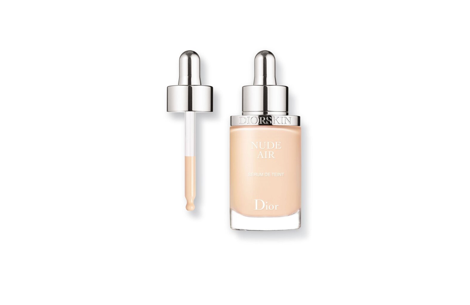 Grima pamats Dior Diorskin Nude Air Serum 30 ml, 010 Ivory цена и информация | Grima bāzes, tonālie krēmi, pūderi | 220.lv