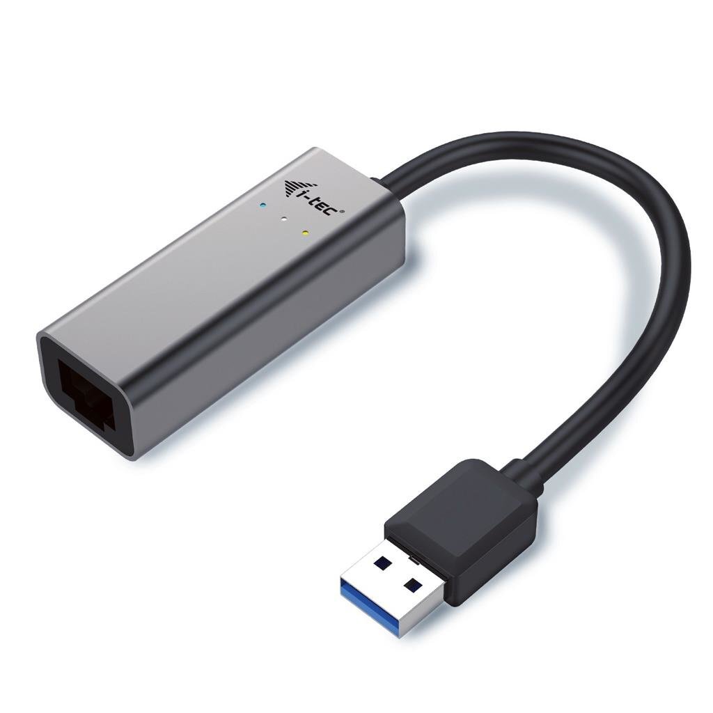 i-tec USB 3.0 Ethernet Gigabit Ethernet adapteris, 1x USB 3.0 līdz RJ45 10/100/1000 Mbps cena un informācija | Gaming aksesuāri | 220.lv