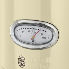 Russell Hobbs 21672-70 Retro Vintage Cream cena un informācija | Elektriskās tējkannas | 220.lv