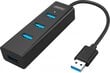 Unitek Hub 4x USB 3.0. Y-3089 cena un informācija | Adapteri un USB centrmezgli | 220.lv