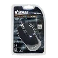 Vakoss TM-481UK, черный цена и информация | Vakoss Компьютерная техника | 220.lv