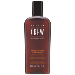 Dziļi attīrošs šampūns American Crew Men 250 ml. цена и информация | Шампуни | 220.lv