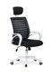 Biroja krēsls Halmar Socket, melns/balts cena un informācija | Biroja krēsli | 220.lv
