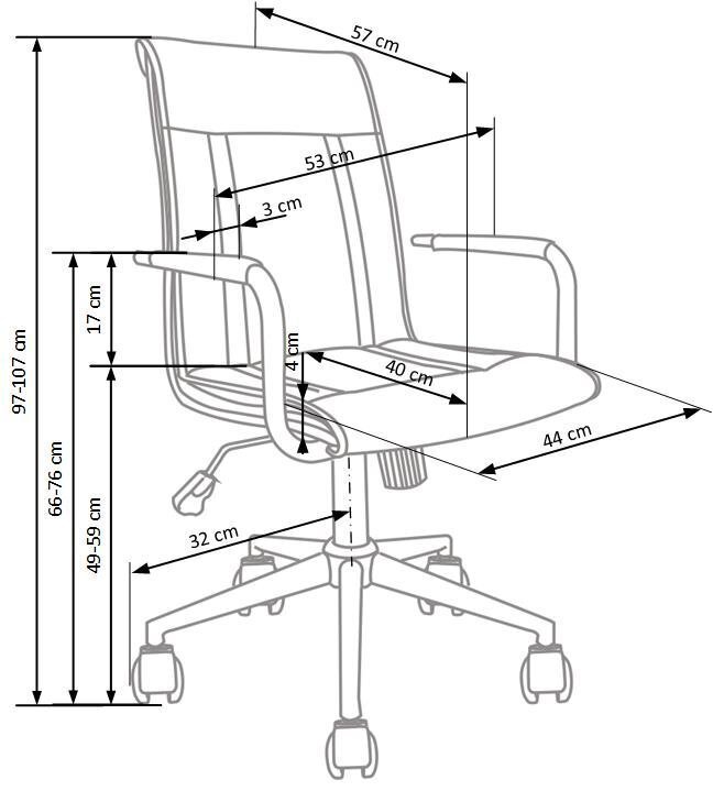 Biroja krēsls Porto 2 cena un informācija | Biroja krēsli | 220.lv