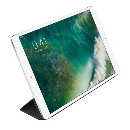 Ādas Apple Smart Cover maciņš priekš iPad Pro 10.5", Melns cena un informācija | Somas, maciņi | 220.lv