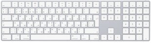 Magic Keyboard with Numeric Keypad RUS - MQ052RS/A cena un informācija | Klaviatūras | 220.lv