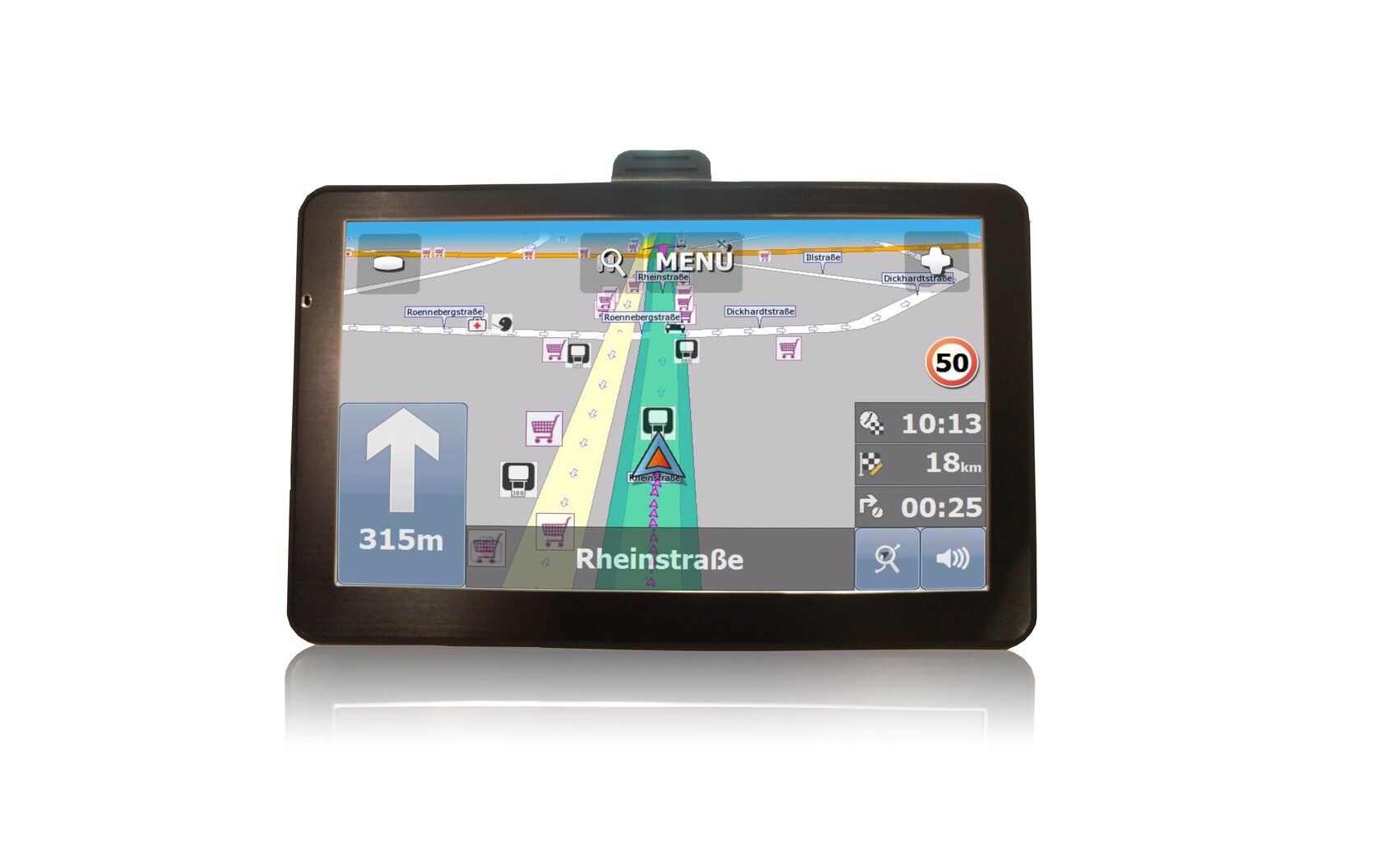 GPS navigācija Diniwid N7 cena un informācija | Auto GPS | 220.lv