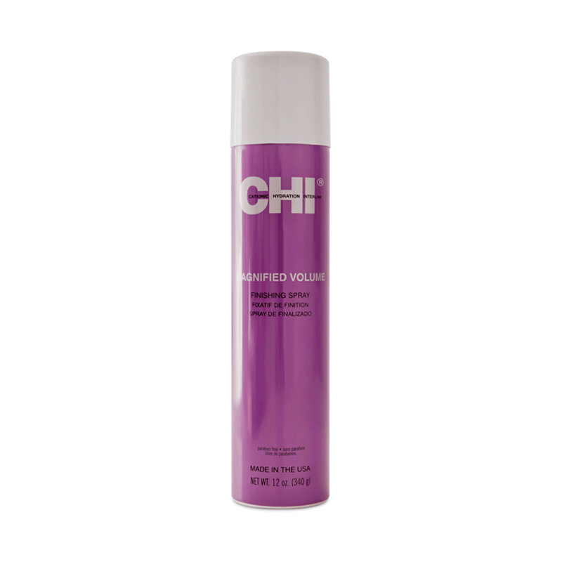 CHI Magnified Volume XF Finishing spray Stipras fiksācijas laka apjomam 340g cena un informācija | Matu veidošanas līdzekļi | 220.lv