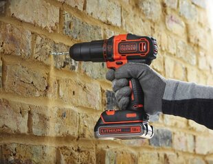 Skrūvgriezis Black & Decker BDCHD18KB cena un informācija | Skrūvgrieži, urbjmašīnas | 220.lv