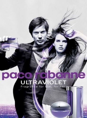 Paco Rabanne Ultraviolet edp 50ml цена и информация | Sieviešu smaržas | 220.lv