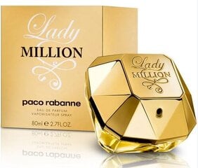 Parfimērijas ūdens Lady Million Paco Rabanne EDP: Tilpums - 80 ml cena un informācija | Sieviešu smaržas | 220.lv