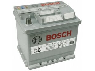 Аккумулятор Bosch 54Ah 530A S5002 цена и информация | Аккумуляторы | 220.lv