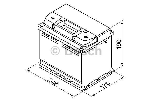 Akumulators Bosch 63Ah 610A S5005 цена и информация | Akumulatori | 220.lv