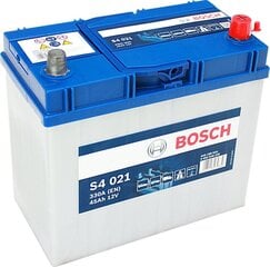 Аккумулятор Bosch 45Ah 330A S4021 цена и информация | Аккумуляторы | 220.lv