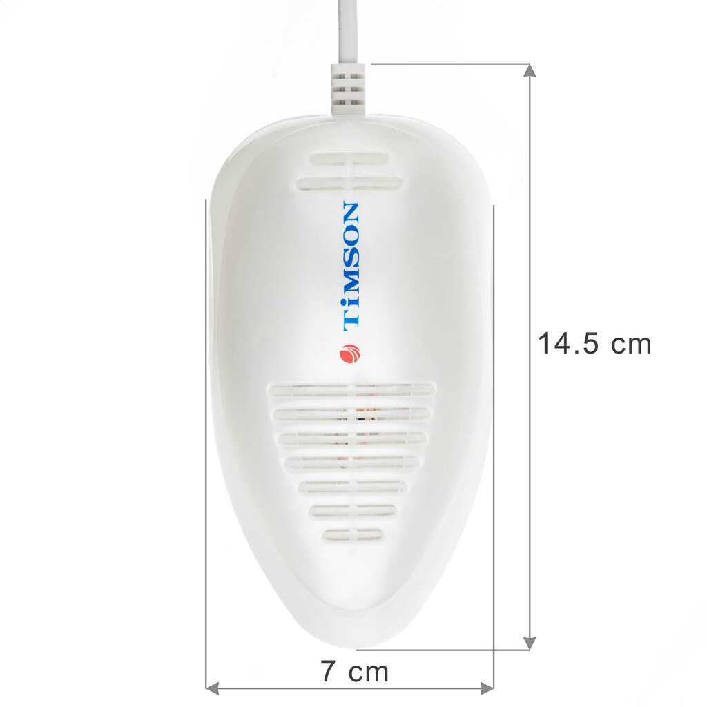 Timson apavu žāvētājs ar UV stariem цена и информация | Līdzekļi apģērbu un apavu kopšanai | 220.lv