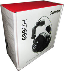 Superlux HD669 HiFi цена и информация | Наушники с микрофоном Asus H1 Wireless Чёрный | 220.lv