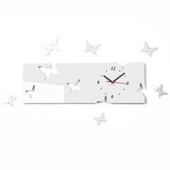 Настенные часы, Бабочки , горизонтальные цена и информация | Часы | 220.lv