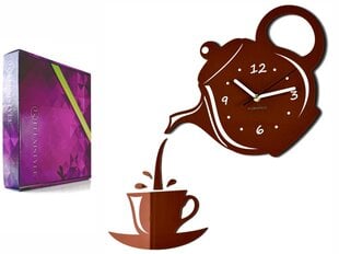 Настенные часы, Чайник с кружкой кофе цена и информация | Часы | 220.lv