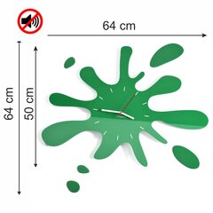 Настенные часы, Чернильные пятна цена и информация | Часы | 220.lv