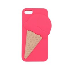 Силиконовый чехол Mocco Animal 3D для Samsung A3 A310 2016, Ice cream, Розовый цена и информация | Чехлы для телефонов | 220.lv