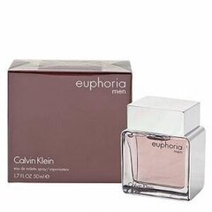 Tualetes ūdens Euphoria Calvin Klein EDT vīriešiem, 50 ml cena un informācija | Vīriešu smaržas | 220.lv