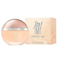 Туалетная вода Cerruti 1881 EDT 50 мл цена и информация | Женские духи Lovely Me, 50 мл | 220.lv