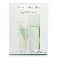 Komplekts Elizabeth Arden Green Tea: EDP sievietēm 100 ml + ķermeņa losjons 100 ml cena un informācija | Sieviešu smaržas | 220.lv