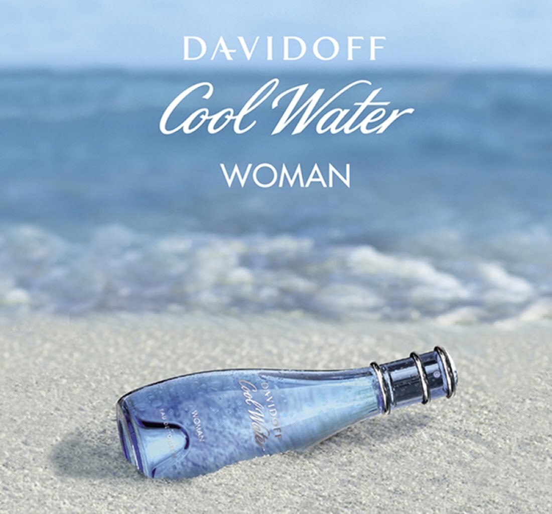 Tualetes ūdens Davidoff Cool Water EDT sieviešu, 100 ml cena un informācija | Sieviešu smaržas | 220.lv