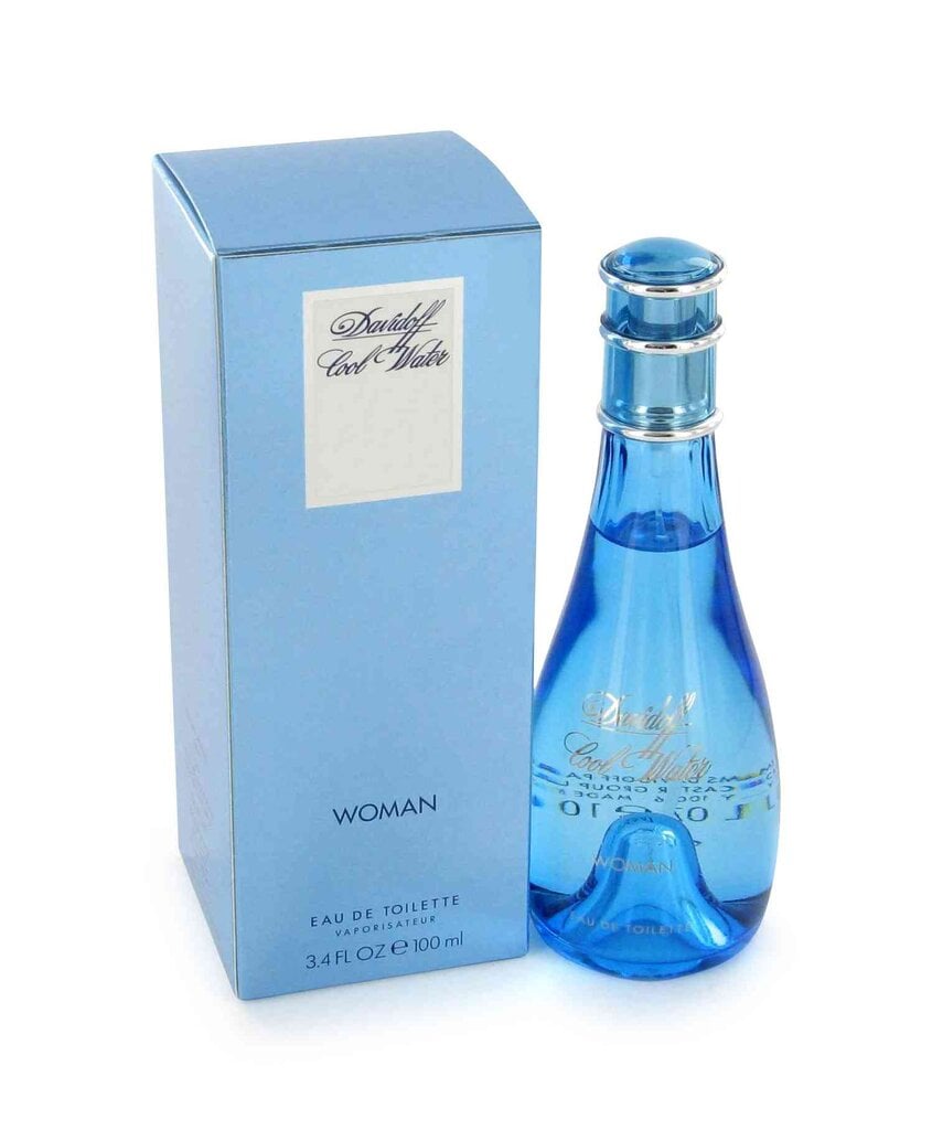 Tualetes ūdens Davidoff Cool Water EDT sieviešu, 100 ml cena un informācija | Sieviešu smaržas | 220.lv