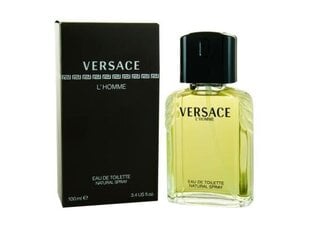 Мужская парфюмерия Versace L'Homme EDT (100 ml) цена и информация | Мужские духи | 220.lv