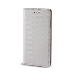 Sāniski atverams maciņš Mocco Smart Magnet Book priekš Samsung A720 Galaxy A7 (2017), sudraba cena un informācija | Telefonu vāciņi, maciņi | 220.lv