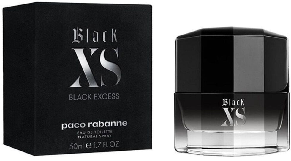 Paco Rabanne Black XS EDT vīriešiem, 50 ml цена и информация | Vīriešu smaržas | 220.lv