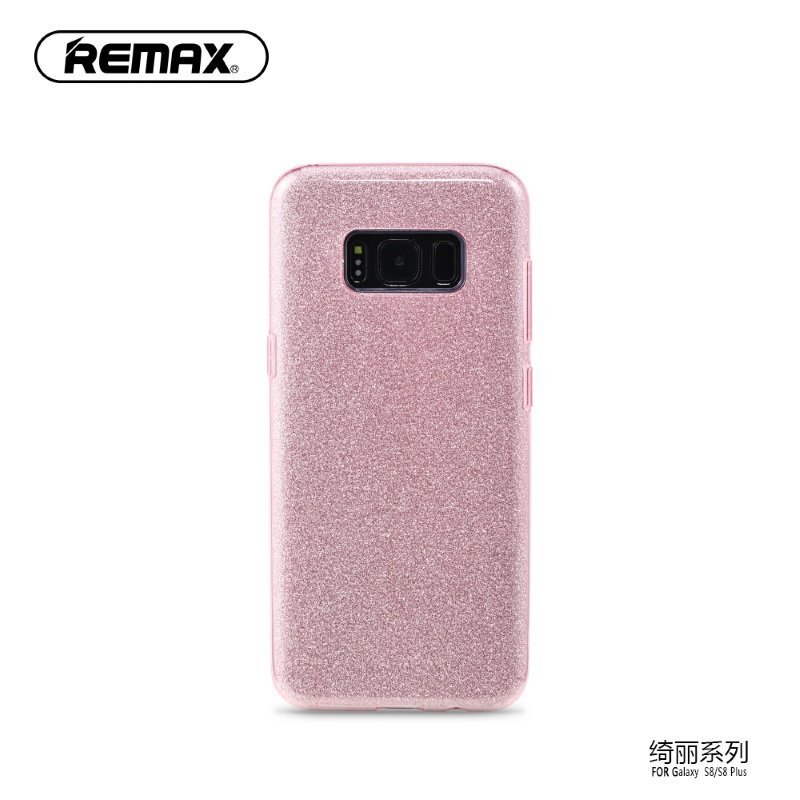 Remax Glitter super plāns aizmugures maks-apvalks priekš Samsung G950 Galaxy S8 Rozā цена и информация | Telefonu vāciņi, maciņi | 220.lv