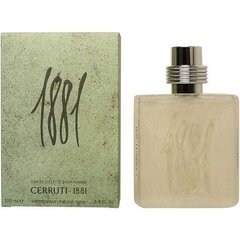 Мужская парфюмерия 1881 Cerruti EDT: Емкость - 50 ml цена и информация | Мужские духи | 220.lv