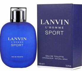 Мужская парфюмерия Lanvin L'homme Sport Lanvin EDT (100 ml): Емкость - 100 ml цена и информация | Мужские духи | 220.lv