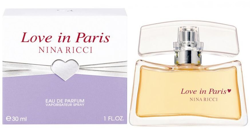 Parfimērijas ūdens Nina Ricci Love in Paris edp 30 ml cena un informācija | Sieviešu smaržas | 220.lv