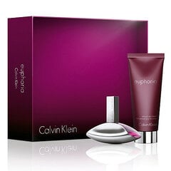 Komplekts Calvin Klein Euphoria edp 30 ml + ķermeņa losjons 100 ml cena un informācija | Sieviešu smaržas | 220.lv